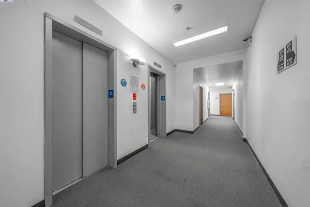 a car parked in front of a building