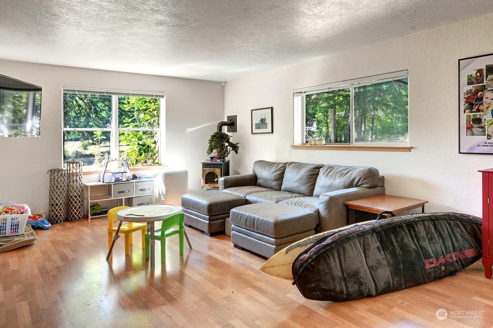 271 East Big Skookum Road Shelton, WA 98584 - Photo 15 of 24 a living room with furniture and a large window