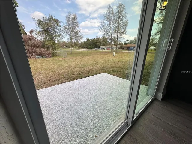 a view of outdoor space and yard