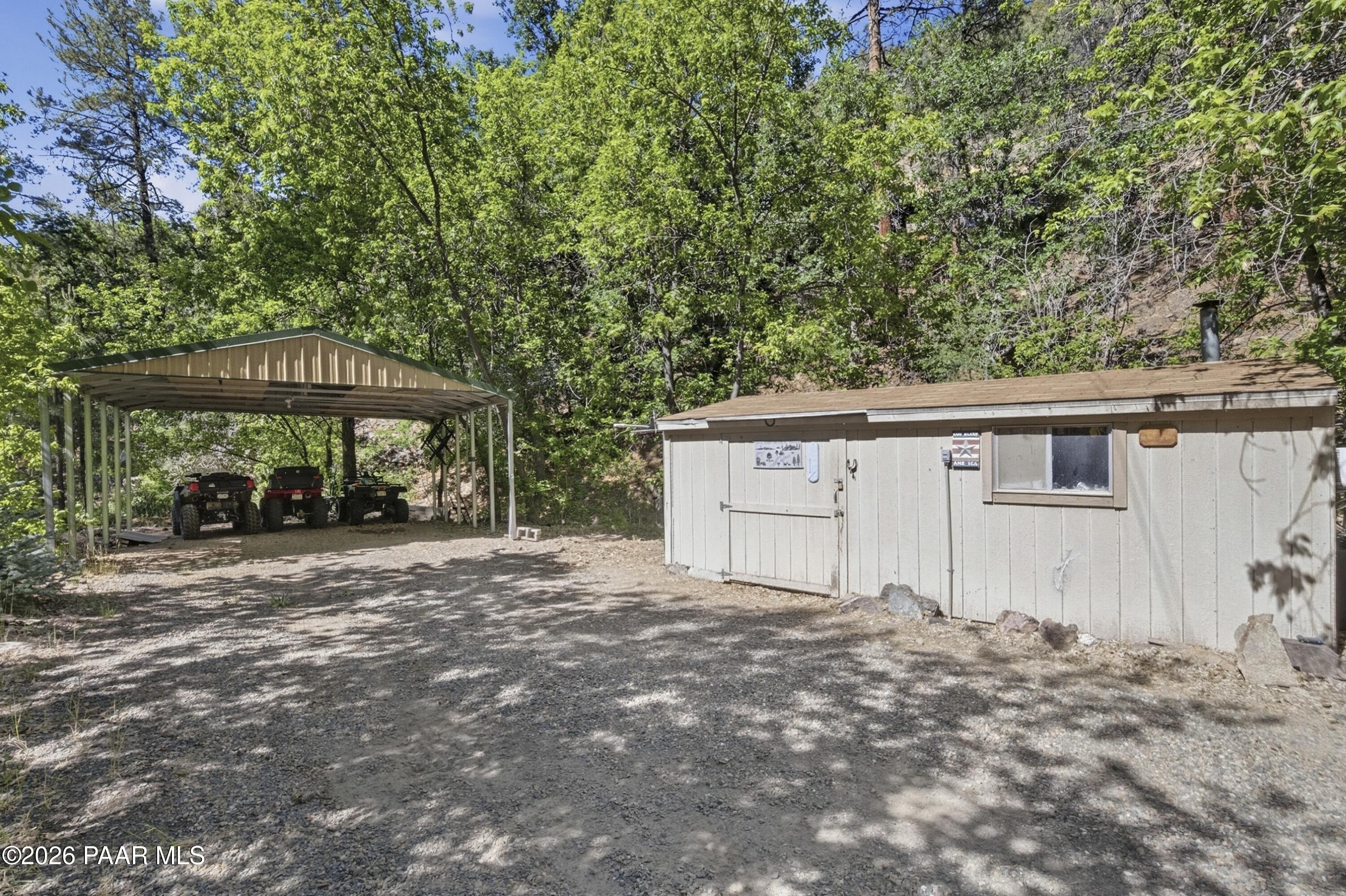 1882 East Old Miner Road Prescott, AZ 86303 - Photo 35 of 42 Shed