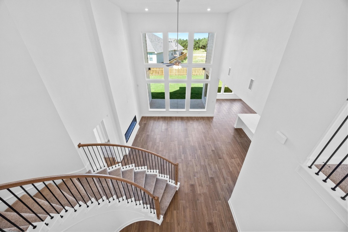 320 Buckaroo Drive Georgetown, TX 78633 - Photo 23 of 31 a view of a balcony with wooden floor