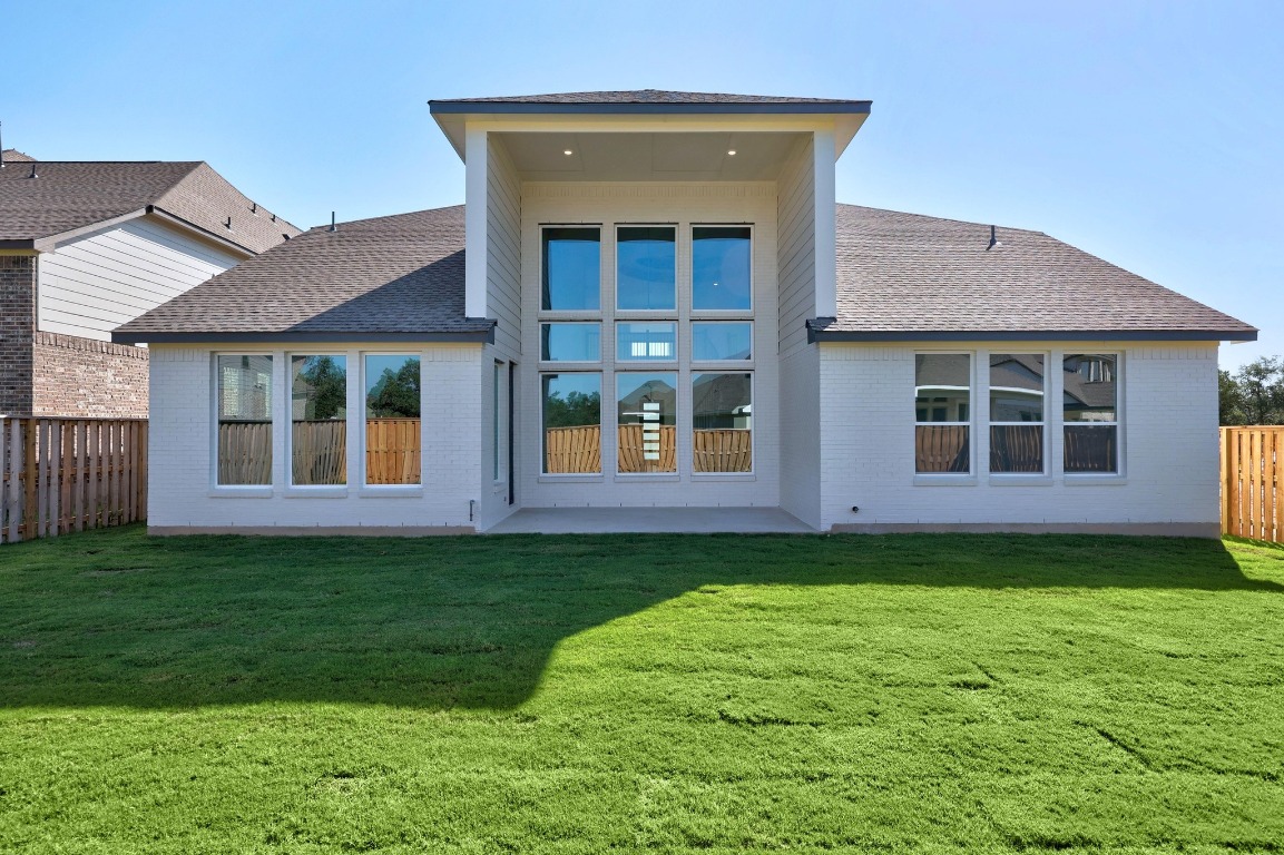 320 Buckaroo Drive Georgetown, TX 78633 - Photo 24 of 31 a view of house with backyard space and garden