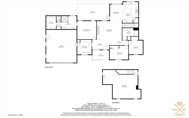 $238,900 | 309 North Adams Street, Fithian, IL 61844