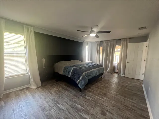 a view of a walk in closet