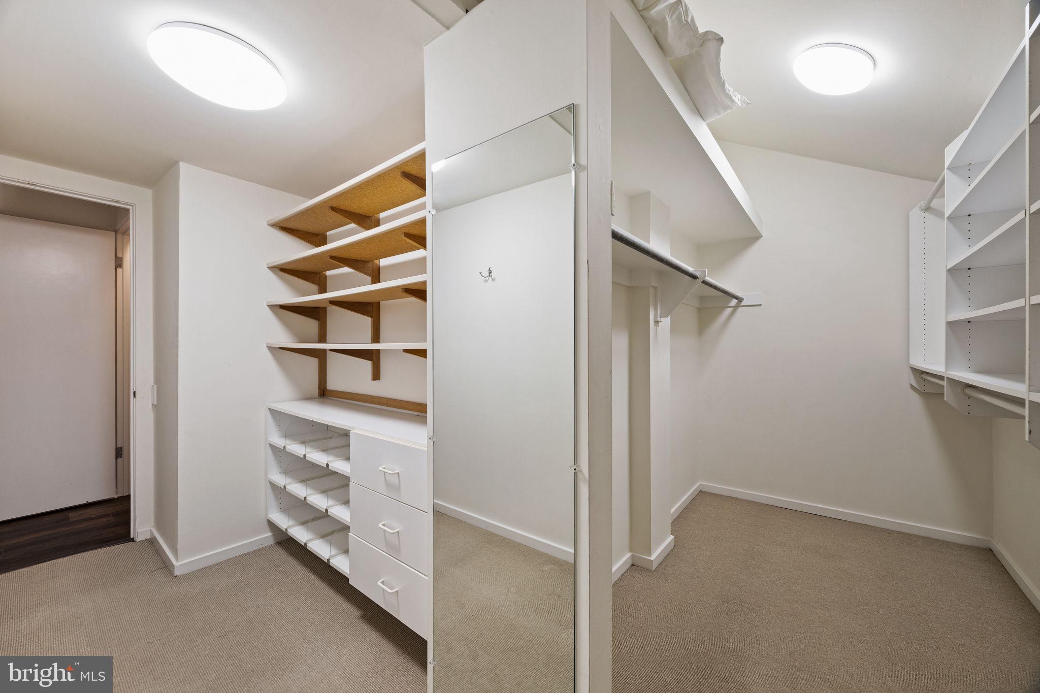 175 Old Gulph Road Wynnewood, PA 19096 - Photo 67 of 87 a view of closet area with empty racks