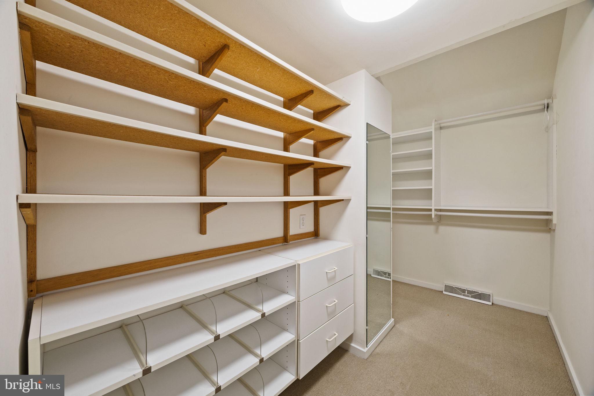 175 Old Gulph Road Wynnewood, PA 19096 - Photo 69 of 87 a view of walk in closet with empty racks