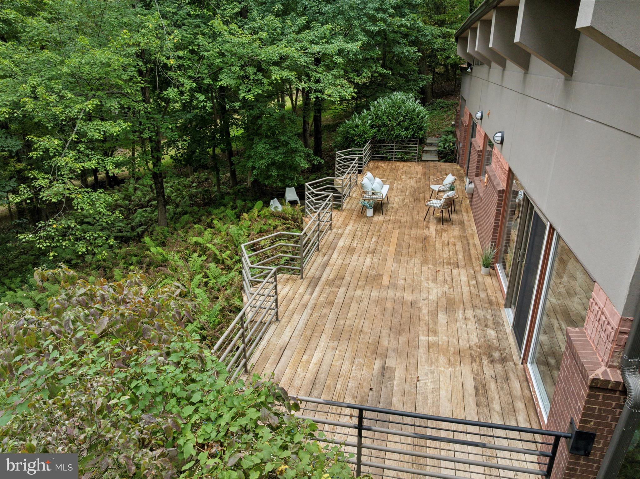 175 Old Gulph Road Wynnewood, PA 19096 - Photo 73 of 87 a view of balcony with wooden floor and outdoor space