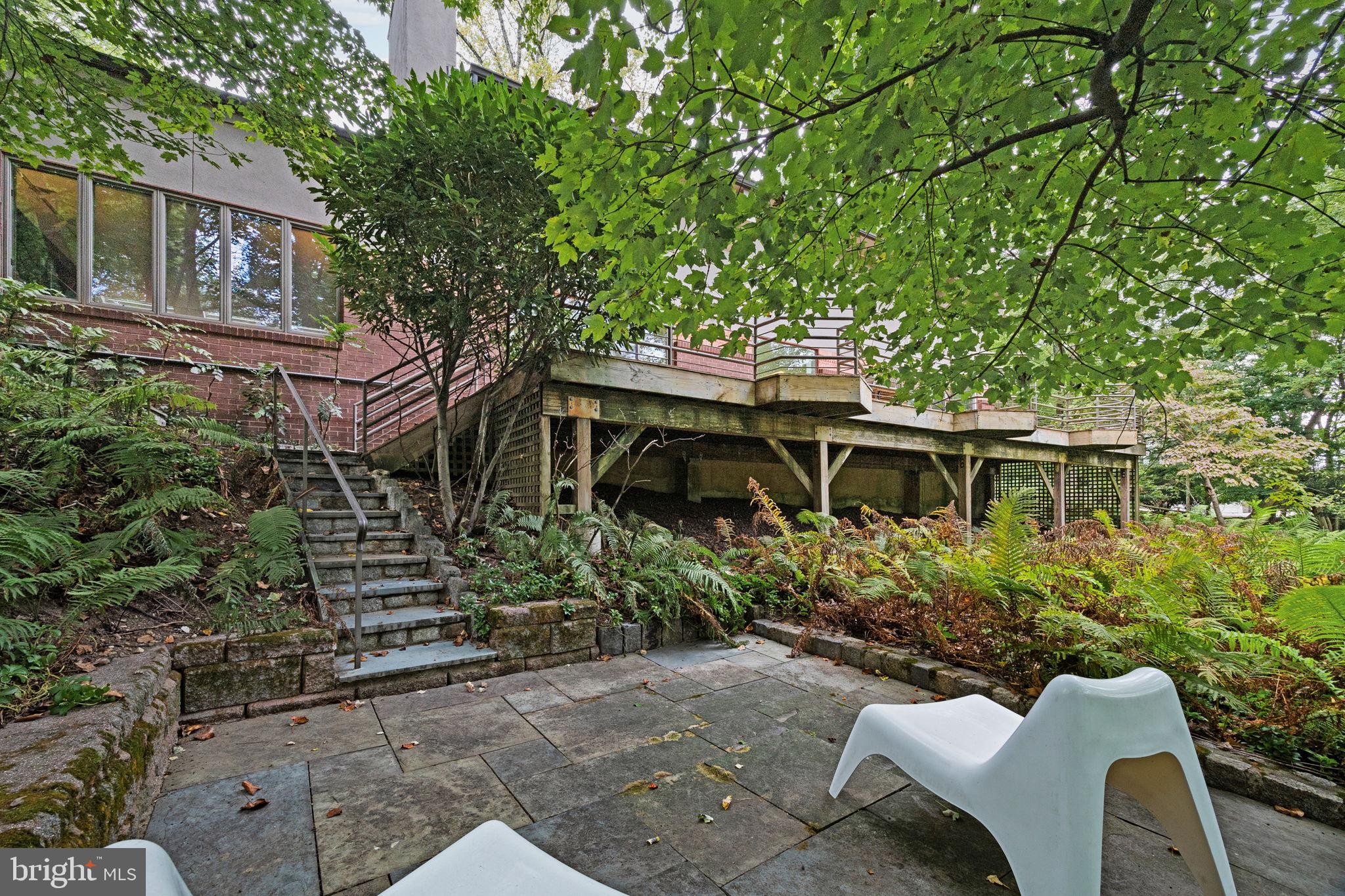 175 Old Gulph Road Wynnewood, PA 19096 - Photo 80 of 87 Backyard patio