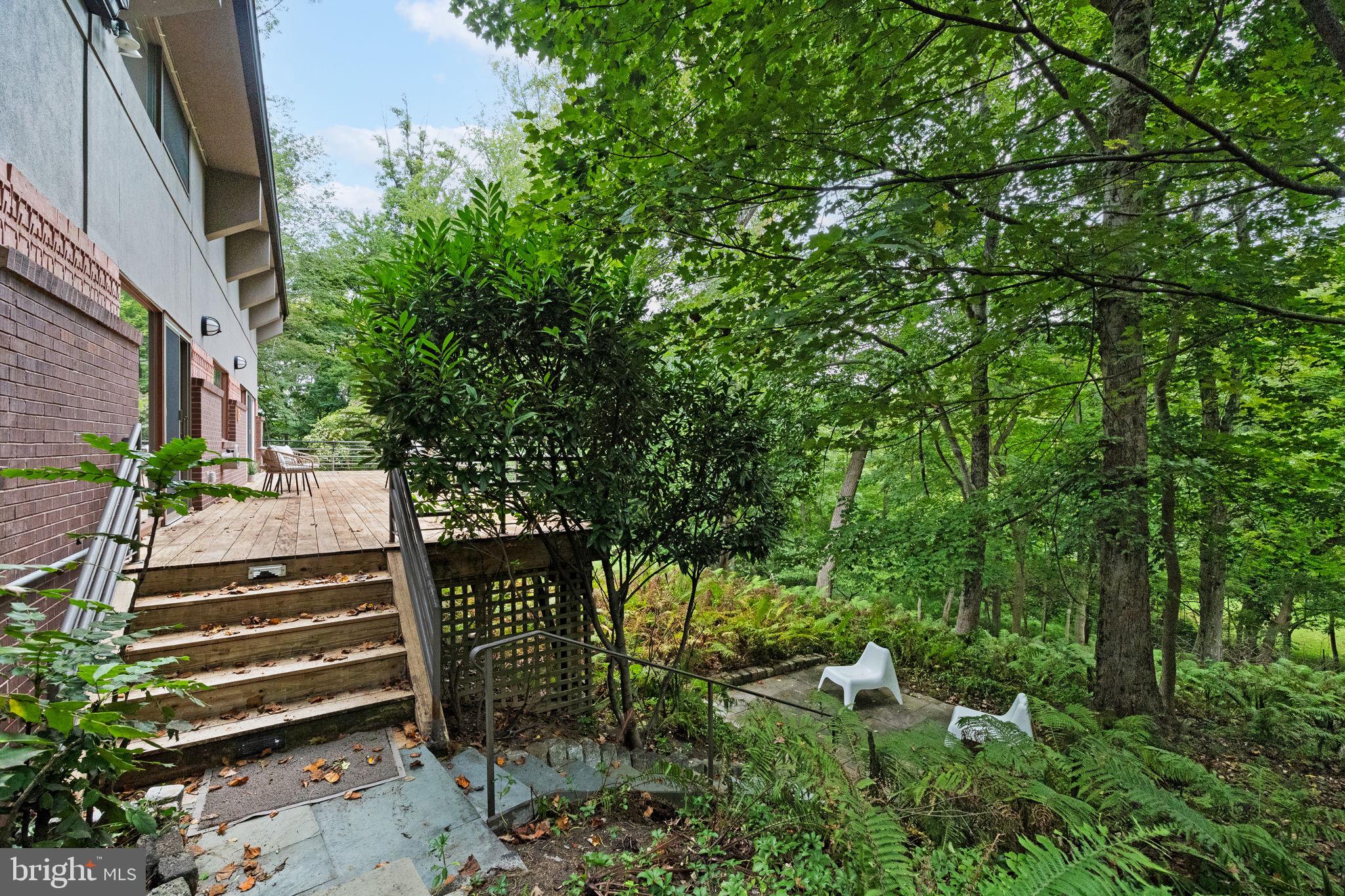 175 Old Gulph Road Wynnewood, PA 19096 - Photo 85 of 87 Backyard stairs