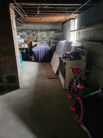 a view of water heater room