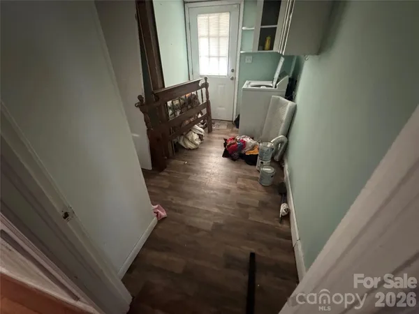 a room with furniture and window