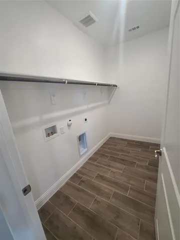 a view of a room with closet