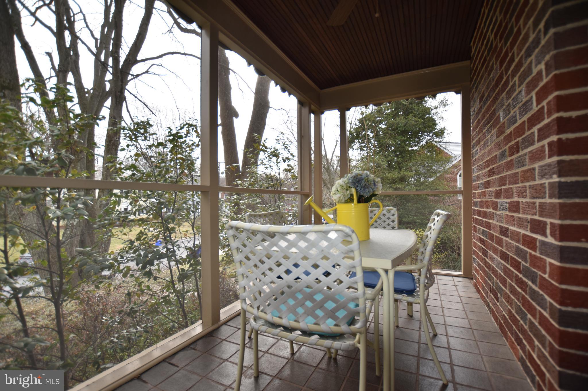 5800 Roosevelt Street Bethesda, MD 20817 - Photo 16 of 20 Screened In Porch