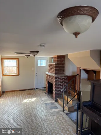 a view of an entryway door