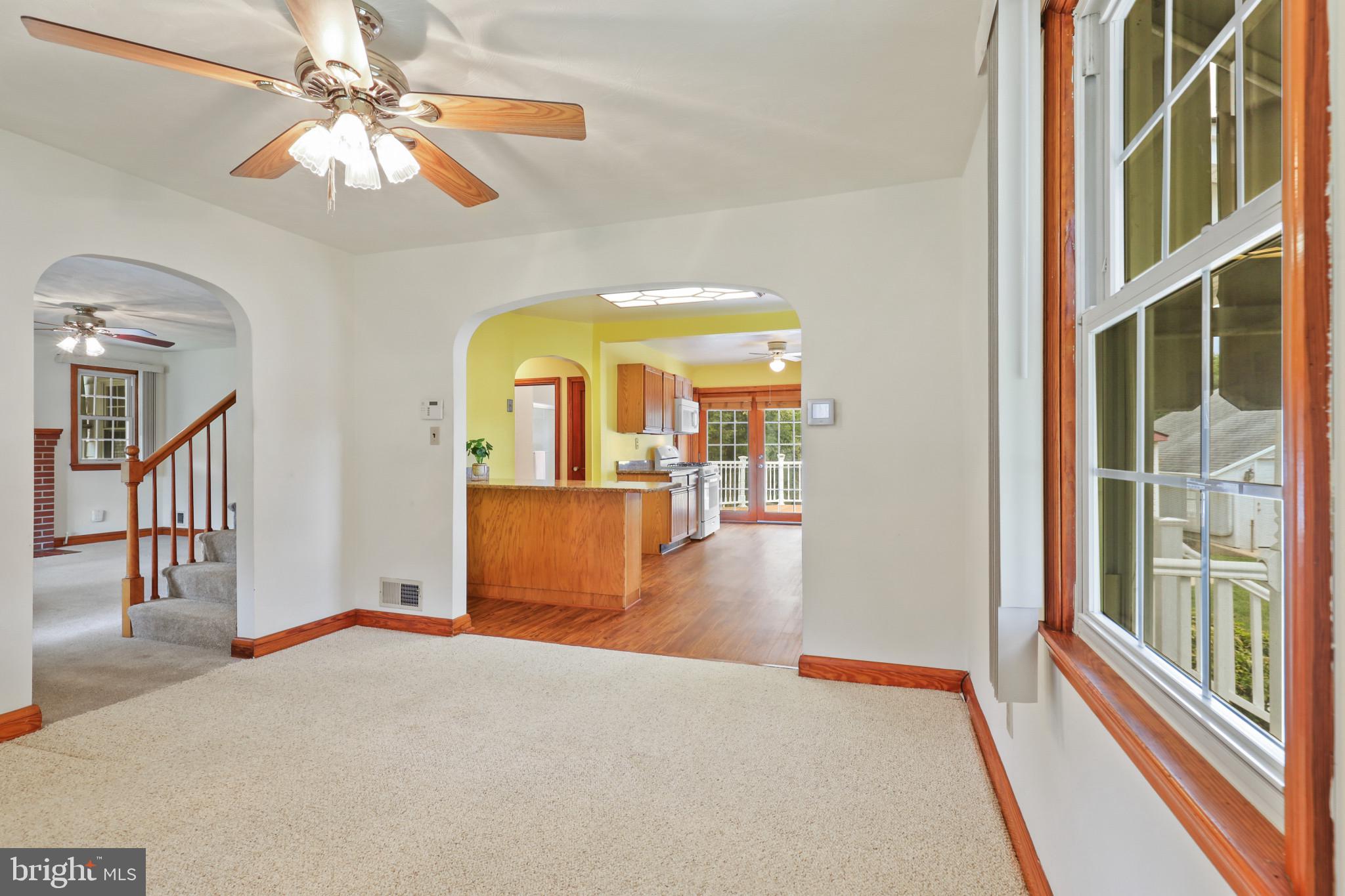 1058 Minnetonka Road Severn, MD 21144 - Photo 25 of 96 looking into dining room and stairs going up