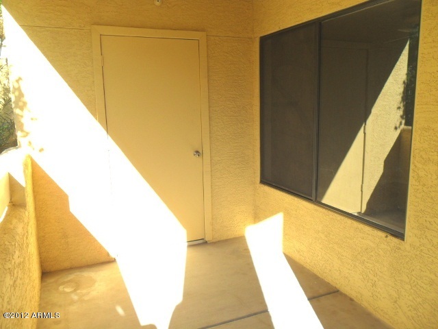 9990 North Scottsdale Road, Unit 2018 Paradise Valley, AZ 85253 - Photo 20 of 27 Outside Patio and Storage Facing West