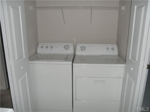 5205 Echo Ridge Road Raleigh, NC 27612 - Photo 6 of 10 a utility room with dryer and washer