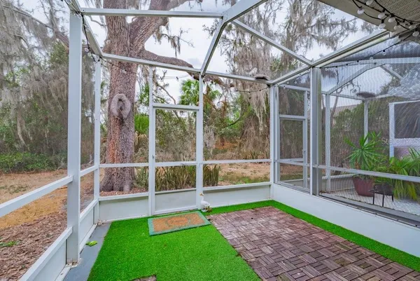 a view of outdoor space with garden