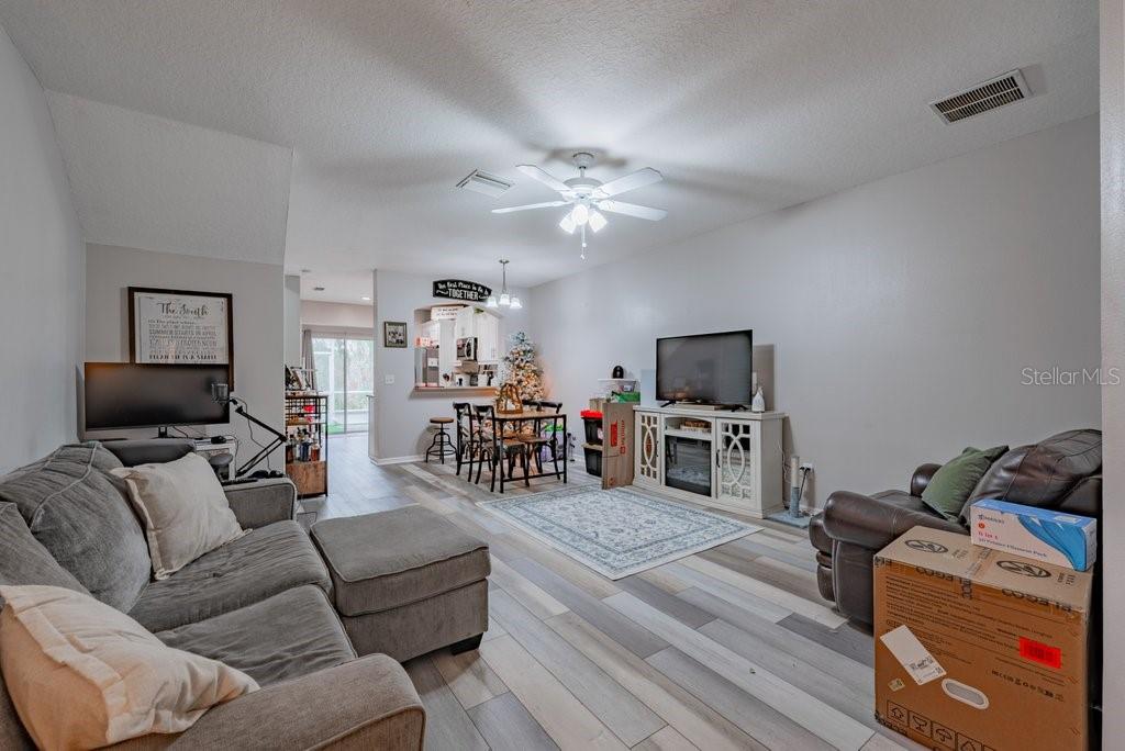 15856 Fishhawk View Drive Lithia, FL 33547 - Photo 7 of 31 a living room with furniture and a flat screen tv