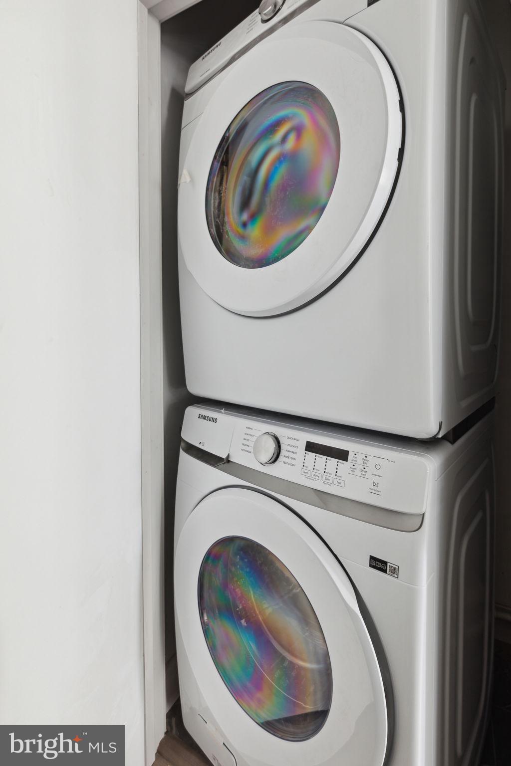 1439 Federal Street, Unit 211 Philadelphia, PA 19146 - Photo 13 of 21 a close up view of washer and dryer