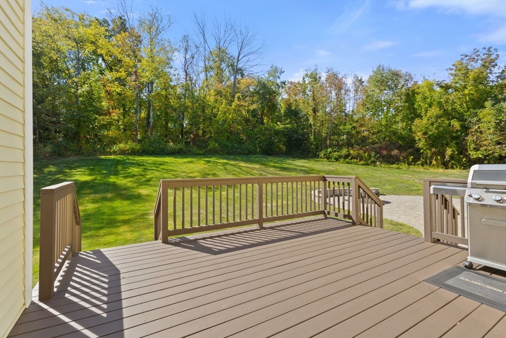 47 Fiske Mill Road Upton, MA 01568 - Photo 38 of 38 a view of a deck with wooden floor and fence