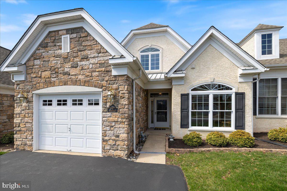 327 Melbourne Way Souderton, PA 18964 - Photo 2 of 44 a front view of a house with a yard