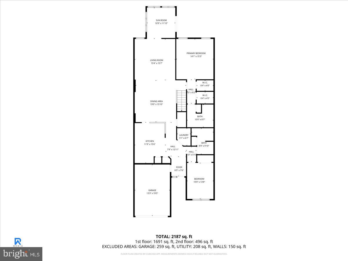 327 Melbourne Way Souderton, PA 18964 - Photo 33 of 44 a picture of floor plan