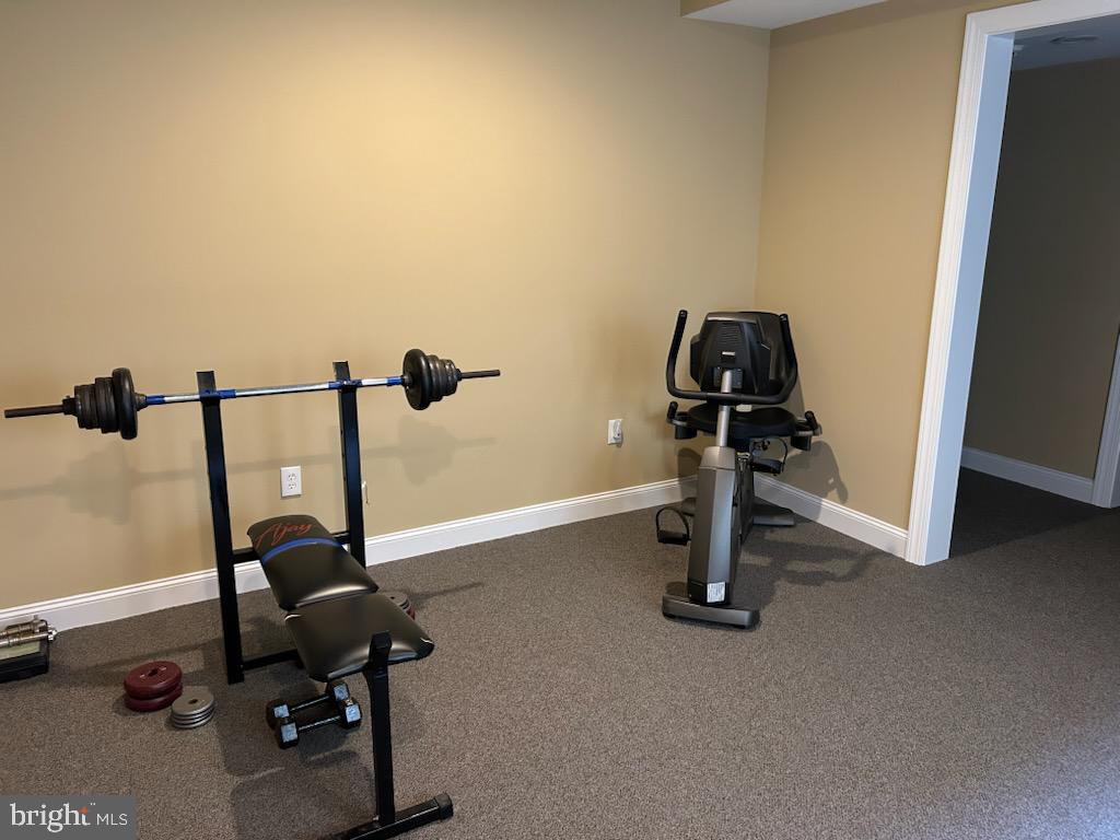 327 Melbourne Way Souderton, PA 18964 - Photo 43 of 44 a view of a room with gym equipment