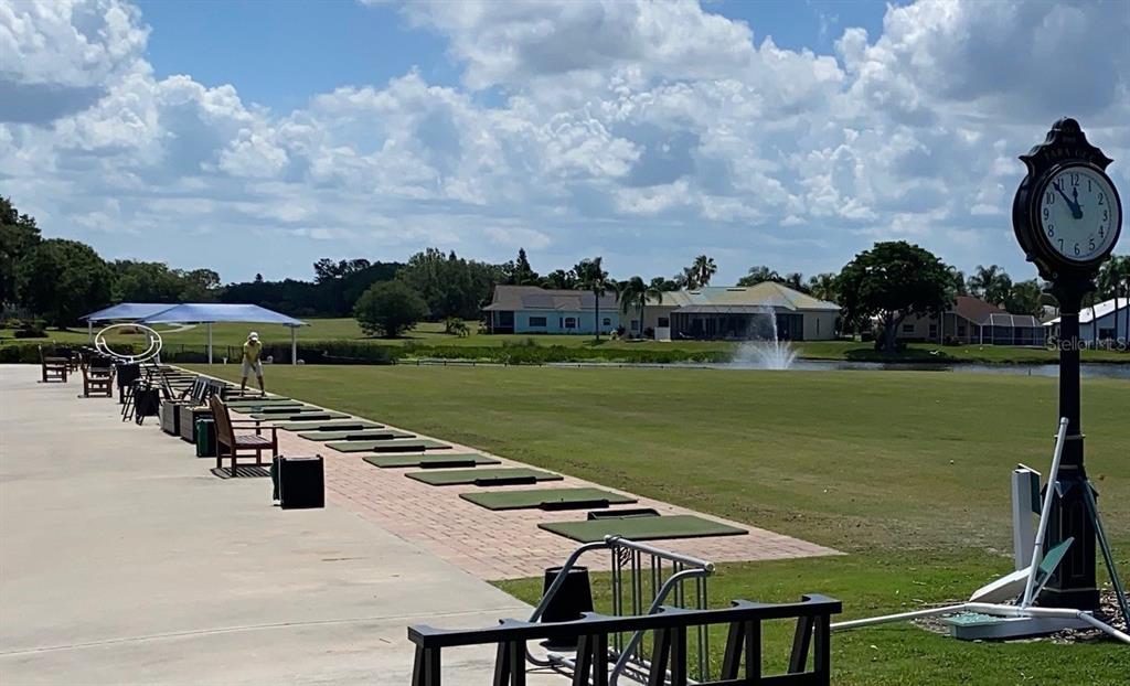 6505 Stone River Road, Unit 202 Bradenton, FL 34203 - Photo 38 of 55 an outdoor space with furniture and garden