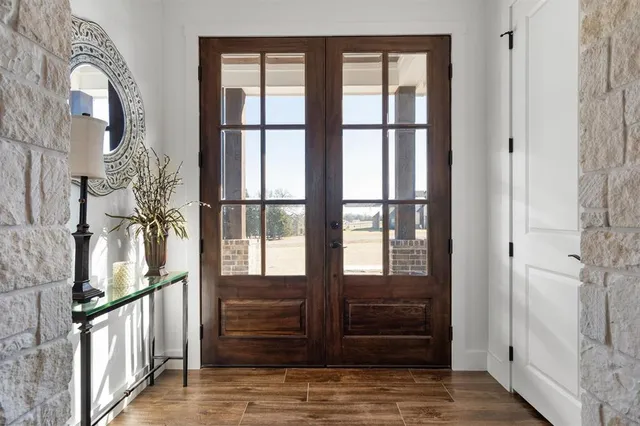 a view of an entryway