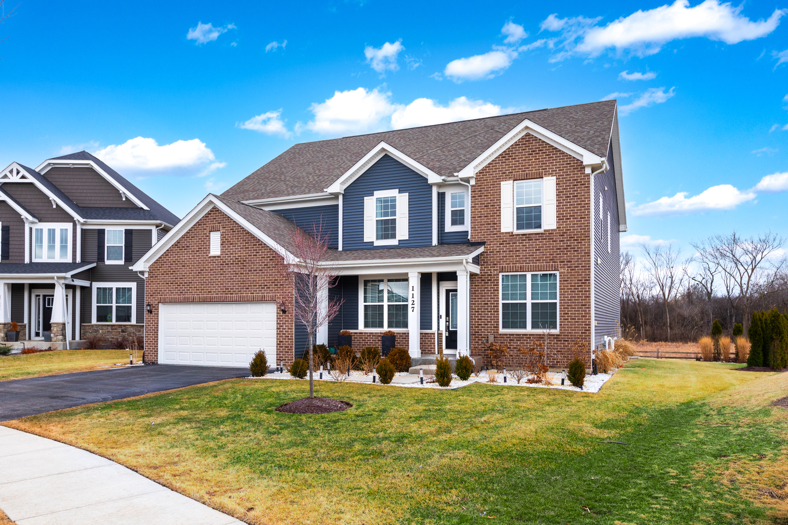 1127 Hibbard Road Naperville, IL 60563 - Photo 67 of 84 a front view of a house with a yard