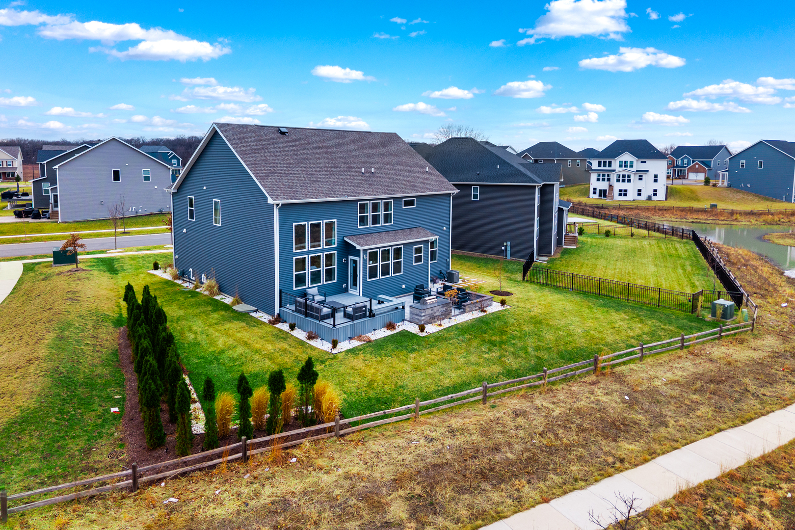 1127 Hibbard Road Naperville, IL 60563 - Photo 81 of 84 a view of a house with a yard
