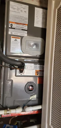 a close view of stove