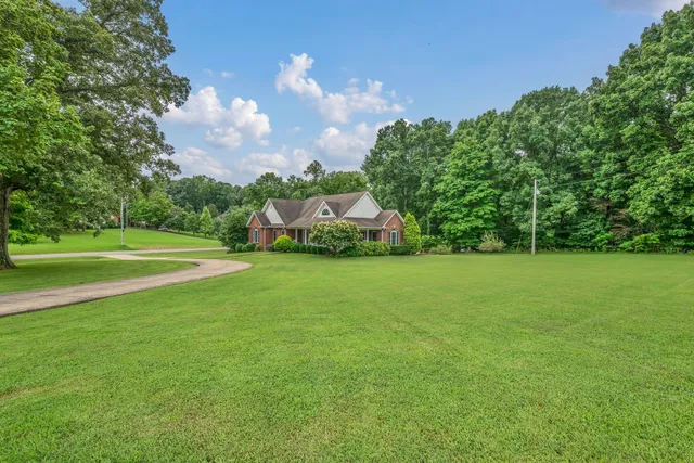 a view of a volley ball court