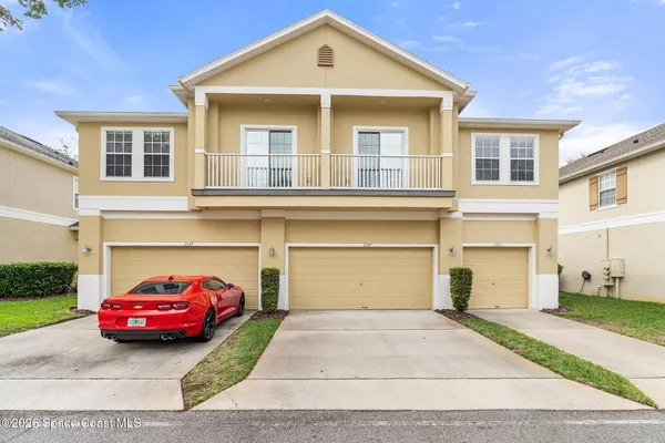 a house with car parked