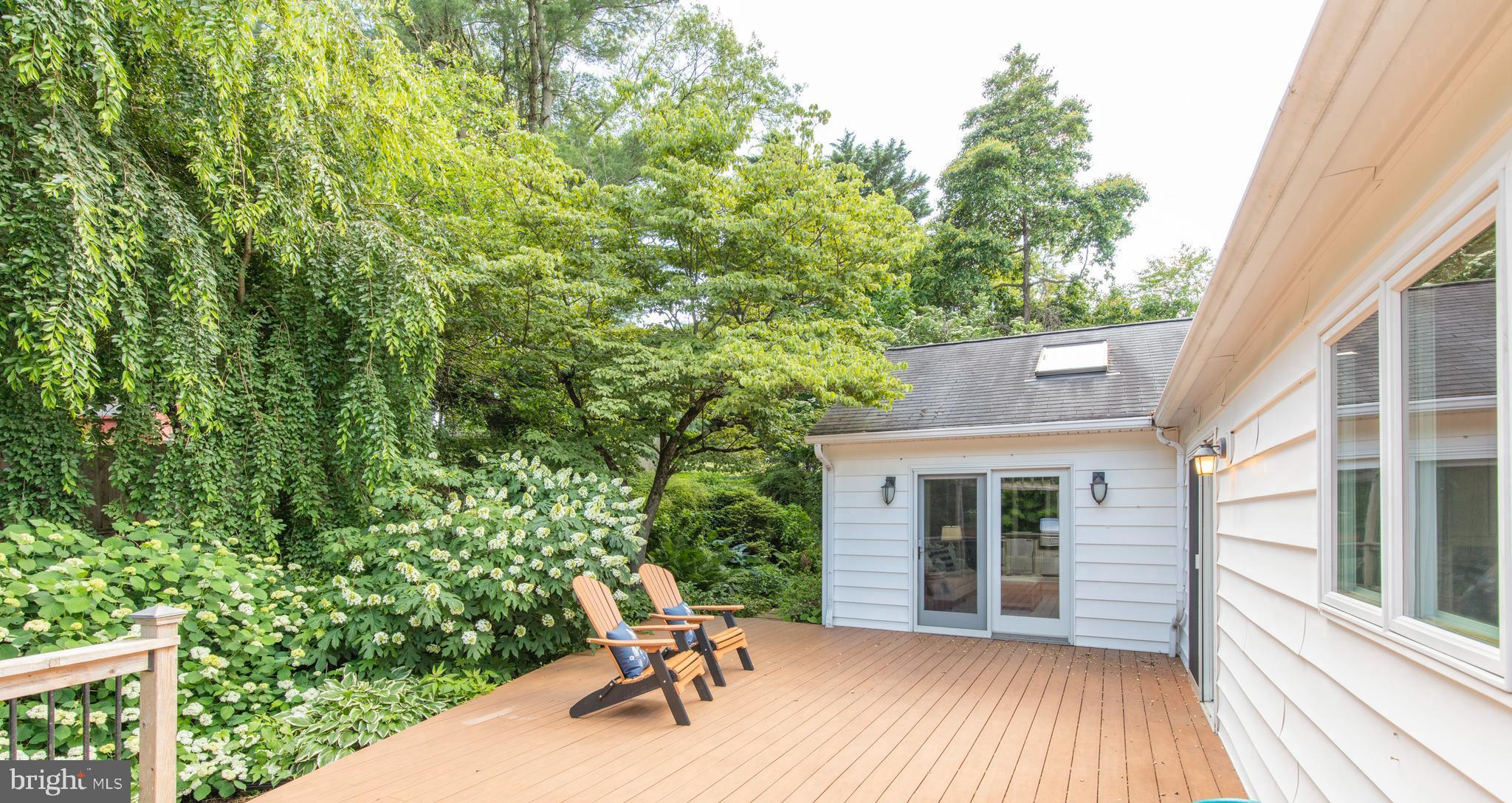 966 Ethan Allen Road Berwyn, PA 19312 - Photo 39 of 43 Back Deck Oasis