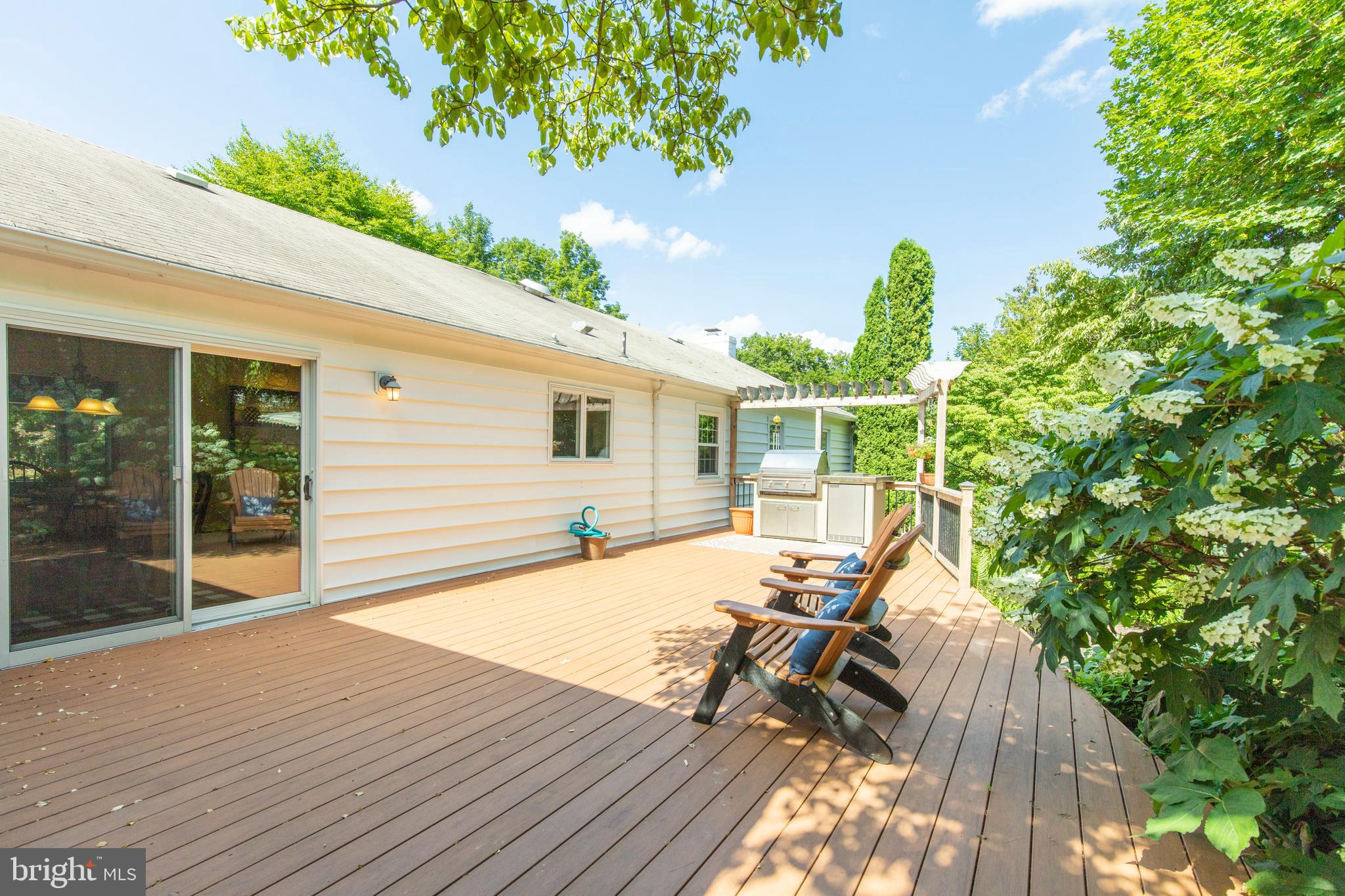966 Ethan Allen Road Berwyn, PA 19312 - Photo 41 of 43 Back Deck Oasis