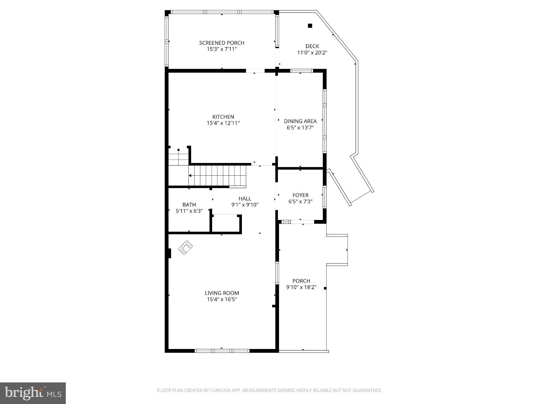 5716 Rusk Avenue Baltimore, MD 21215 - Photo 15 of 48 Main floor layout