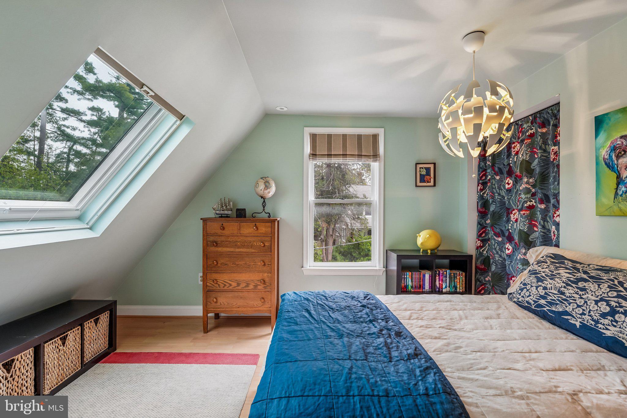 5716 Rusk Avenue Baltimore, MD 21215 - Photo 21 of 48 3rd floor bedroom front of house