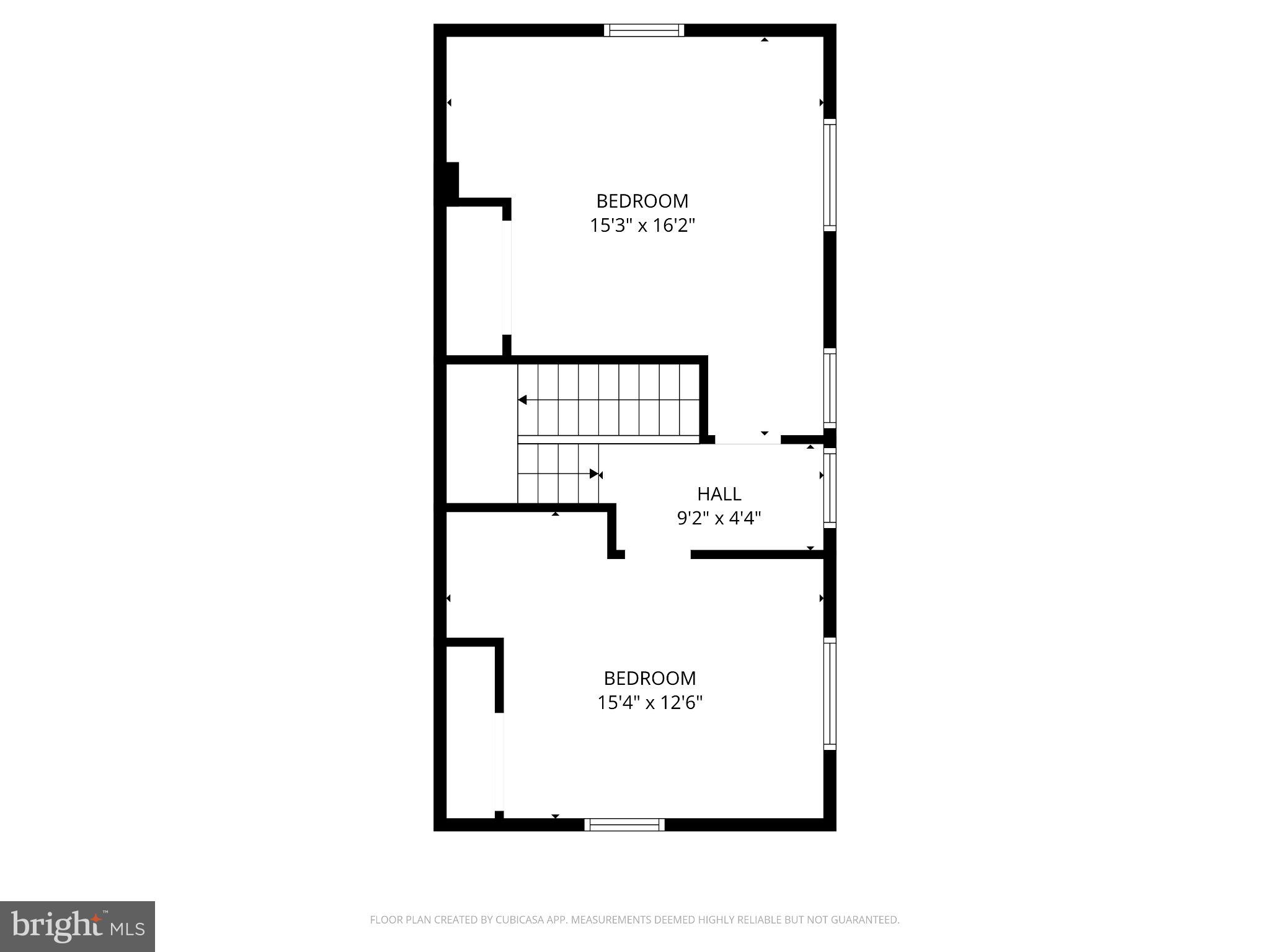 5716 Rusk Avenue Baltimore, MD 21215 - Photo 25 of 48 3rd floor layout