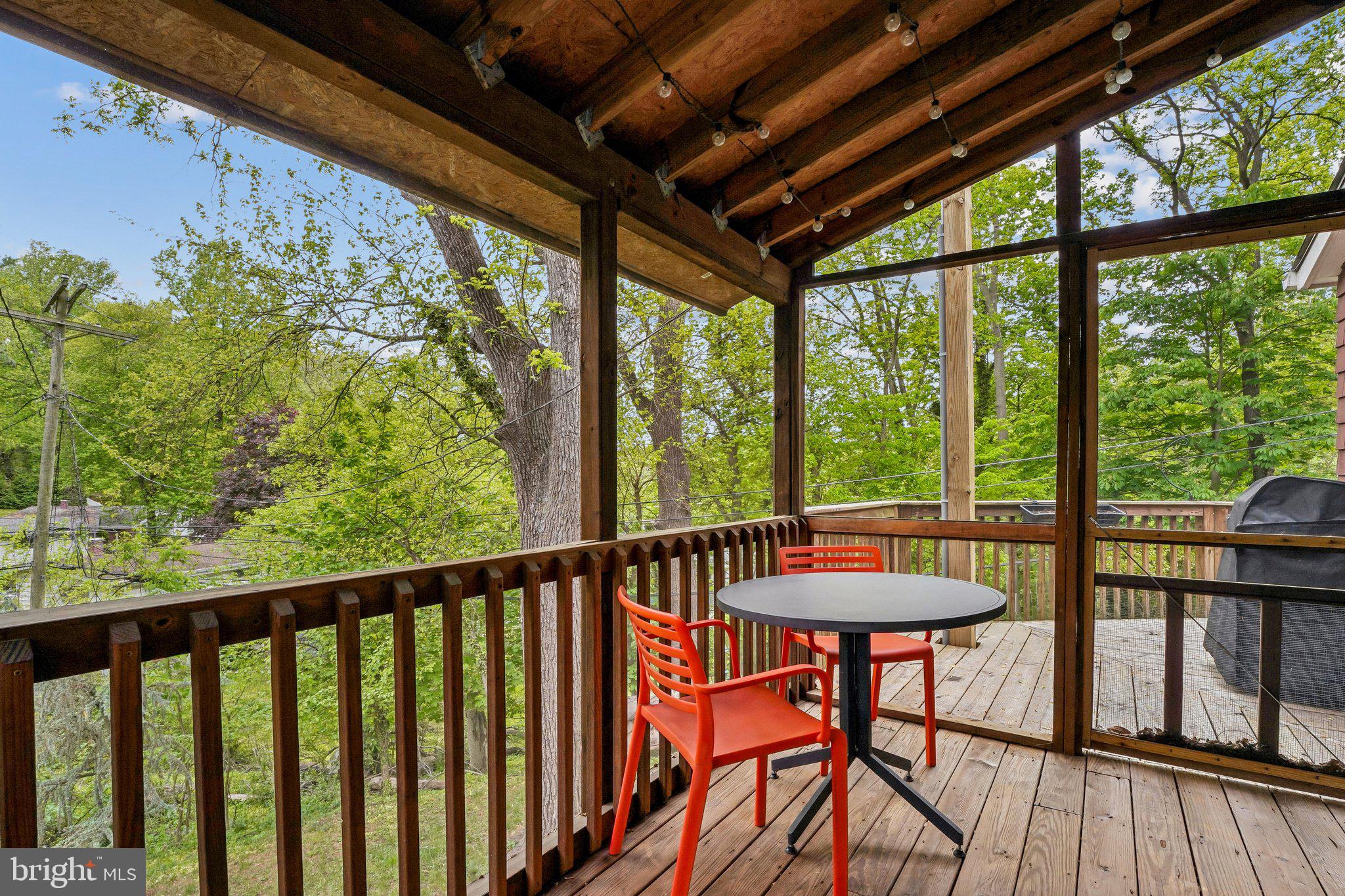 5716 Rusk Avenue Baltimore, MD 21215 - Photo 36 of 48 Screened porch off kitchen