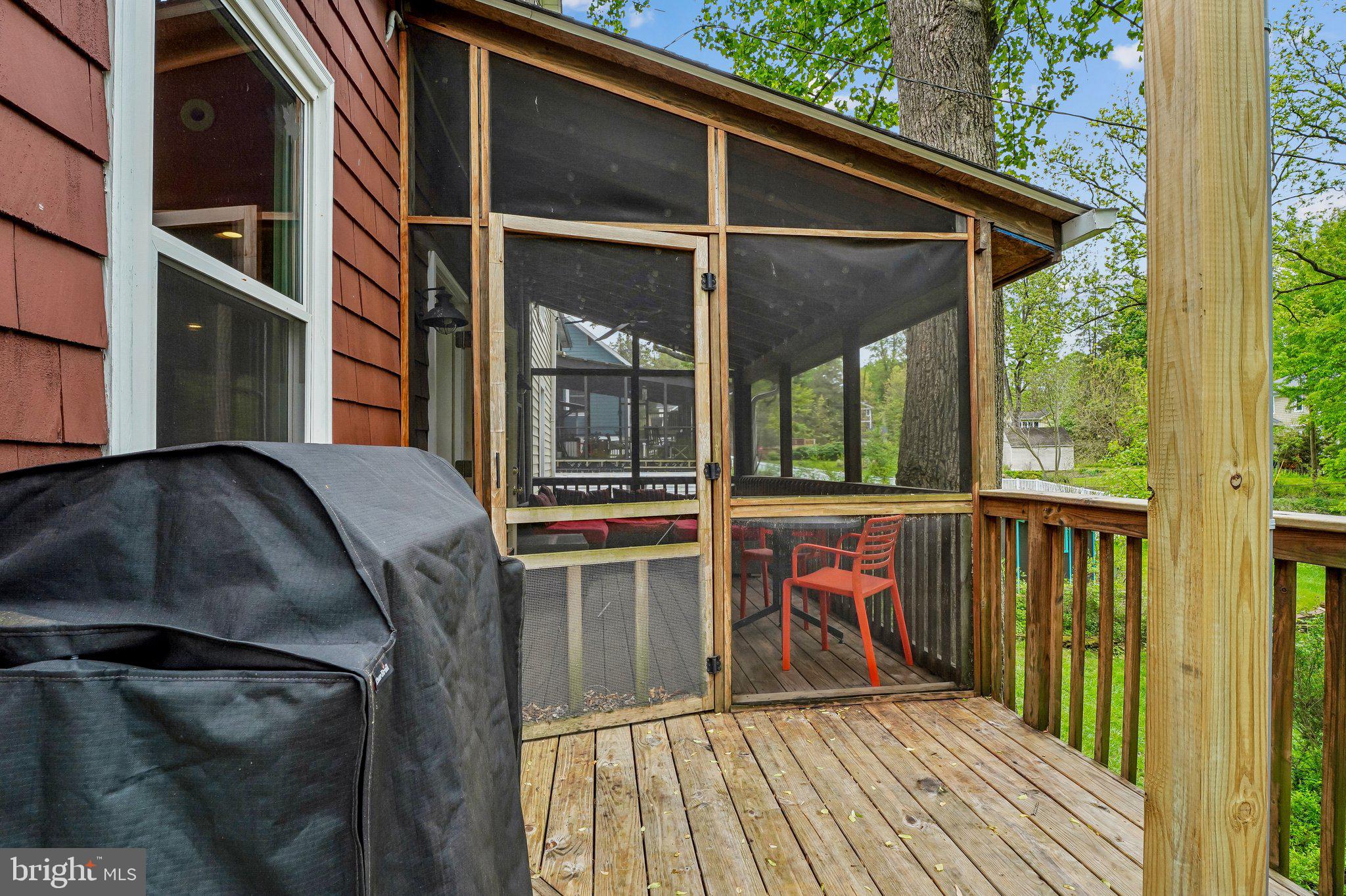 5716 Rusk Avenue Baltimore, MD 21215 - Photo 37 of 48 Deck to screened porch
