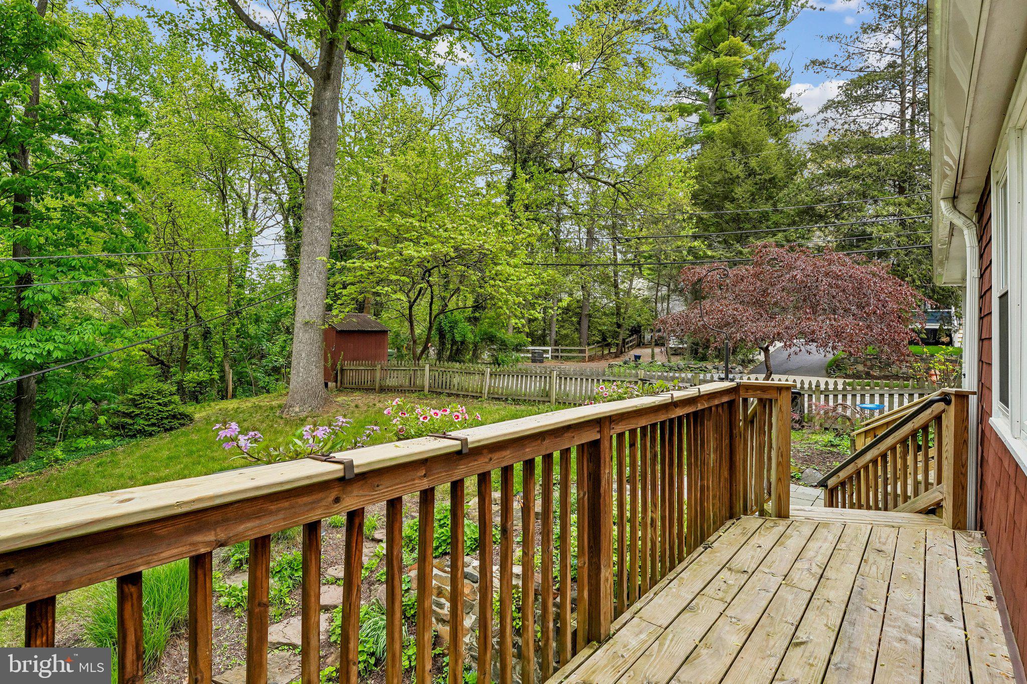 5716 Rusk Avenue Baltimore, MD 21215 - Photo 38 of 48 Deck to yard