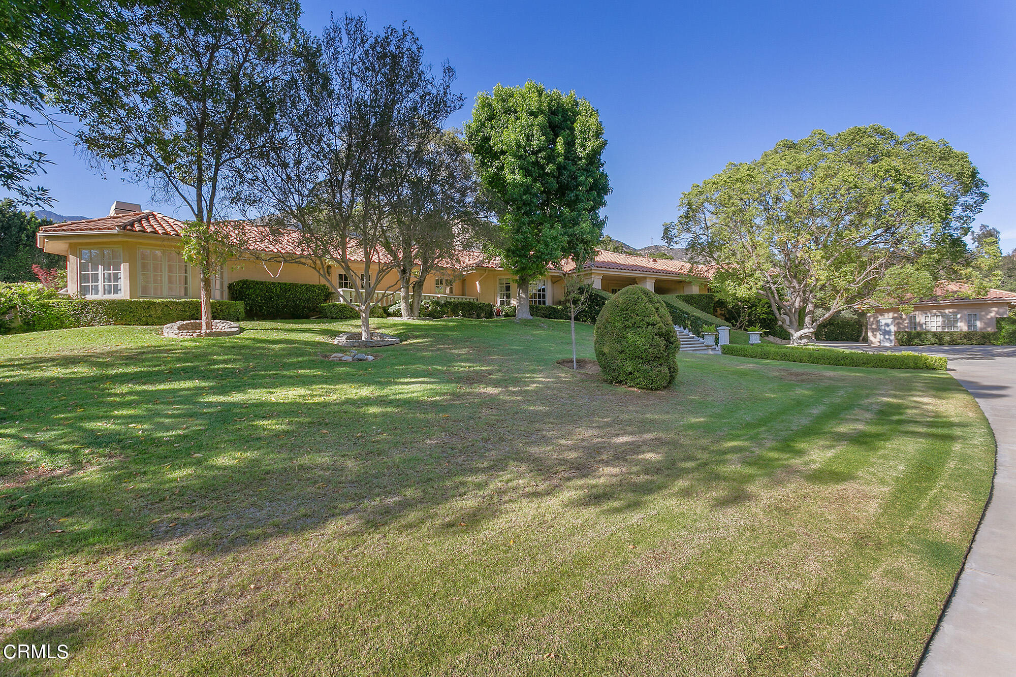 673 Deodar Lane Bradbury, CA 91008 - Photo 5 of 25 a view of a volley ball court