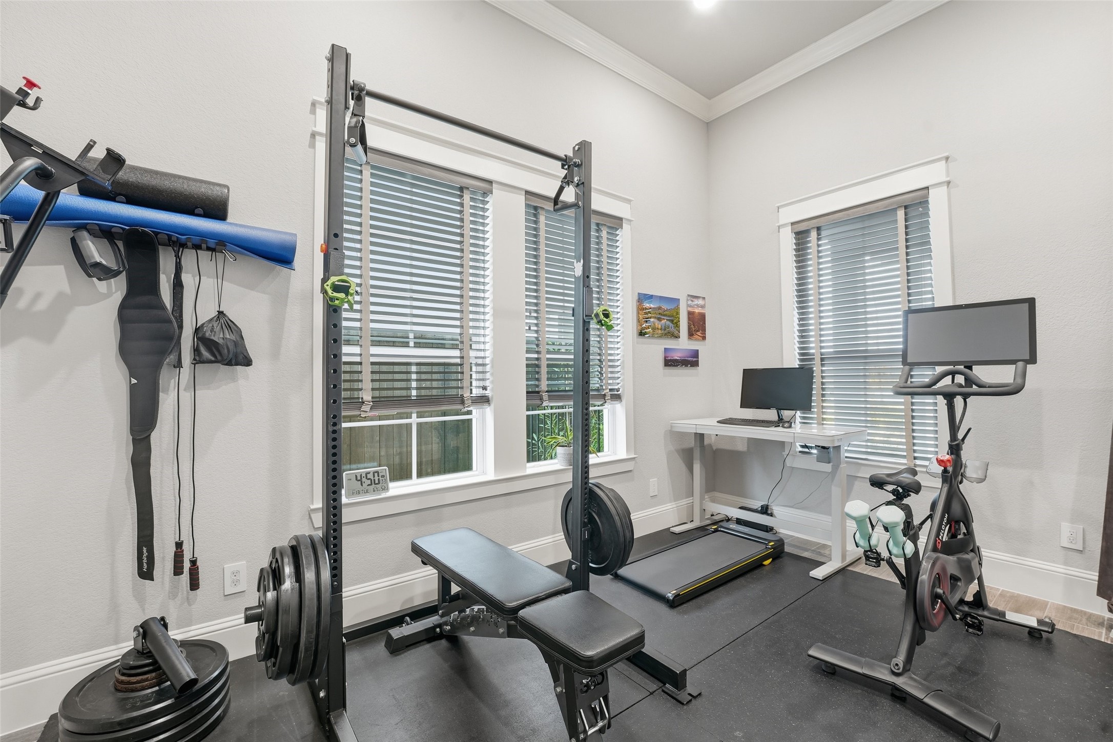 2172 Rope Maker Road Conroe, TX 77384 - Photo 11 of 50 a view of a livingroom with workspace and a window