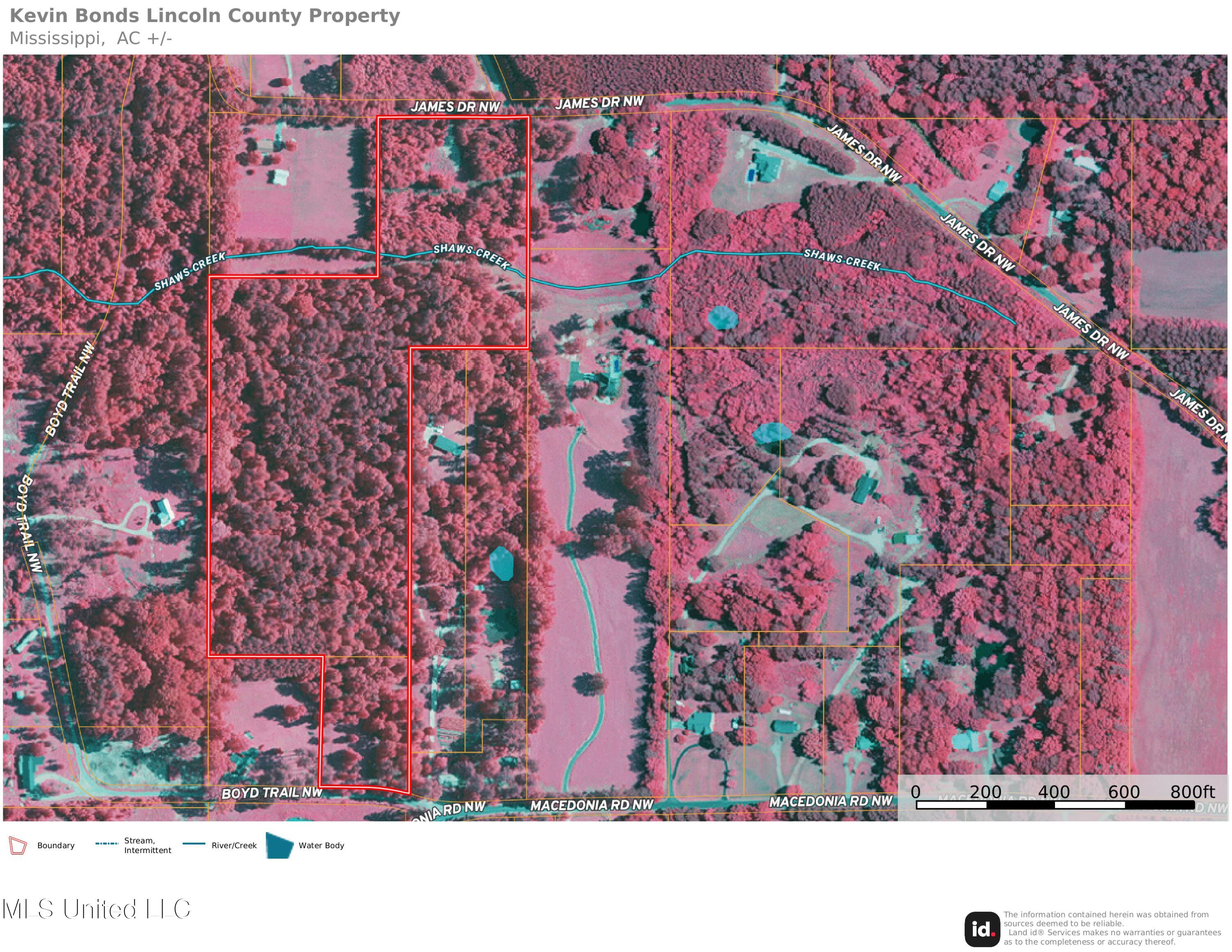 Northwest Boyd Trail Northwest Brookhaven, MS 39601 - Photo 59 of 59 Bonds 27 acres Aerial