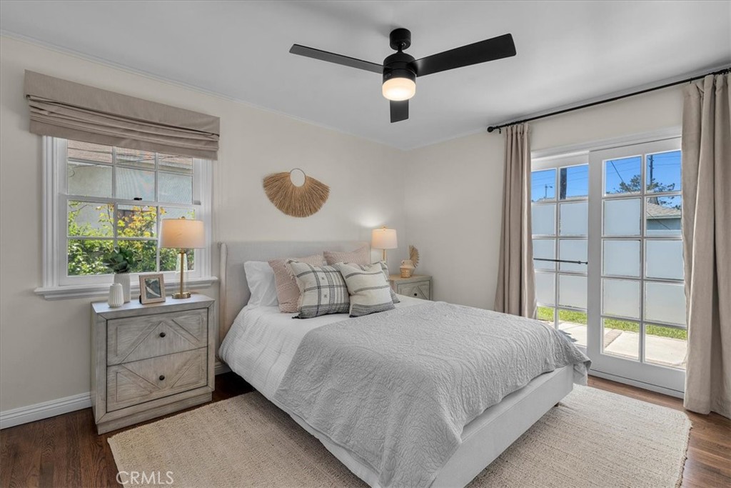 15519 Roselle Avenue Lawndale, CA 90260 - Photo 12 of 28 a bedroom with a large bed and a window