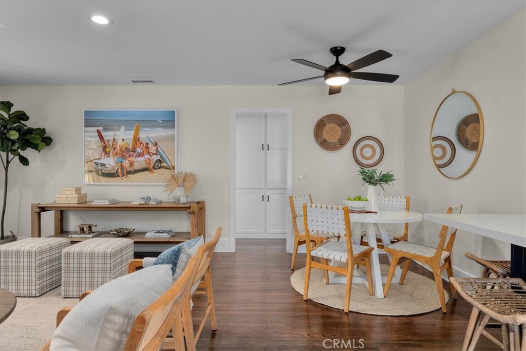 15519 Roselle Avenue Lawndale, CA 90260 - Photo 5 of 28 a living room with furniture a clock and a fireplace