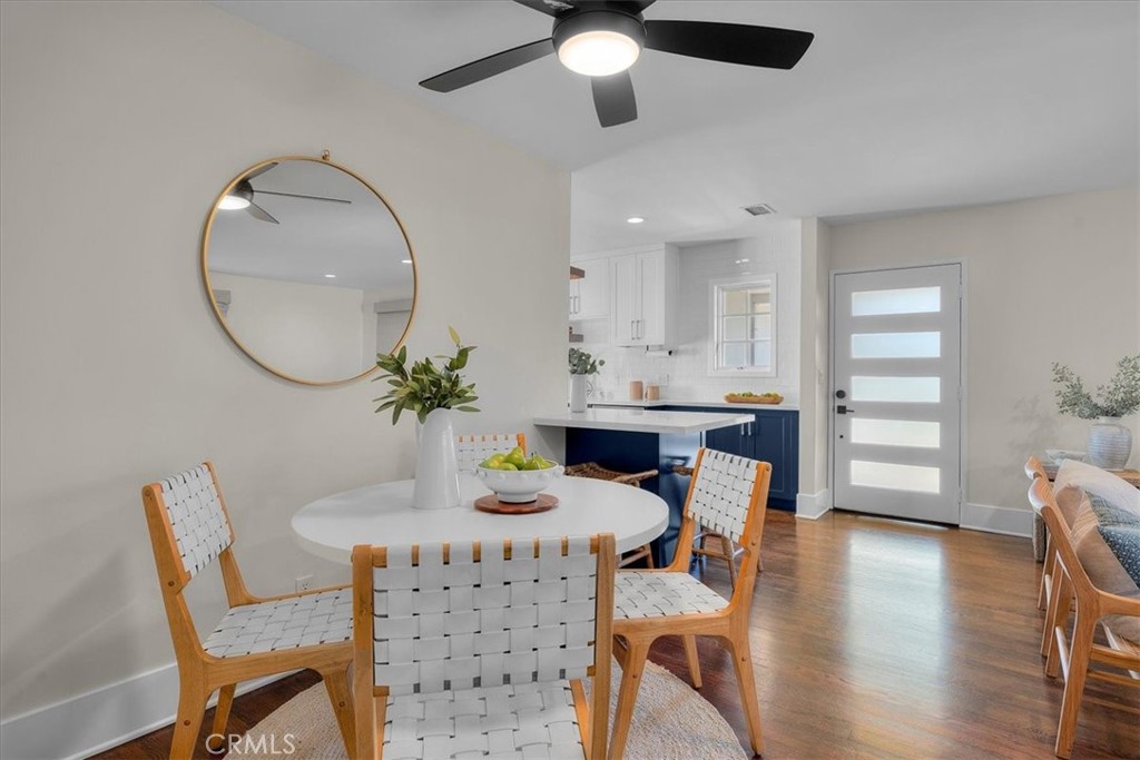 15519 Roselle Avenue Lawndale, CA 90260 - Photo 6 of 28 a view of a dining room with furniture and wooden floor