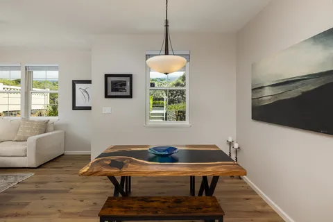 a room with furniture and window